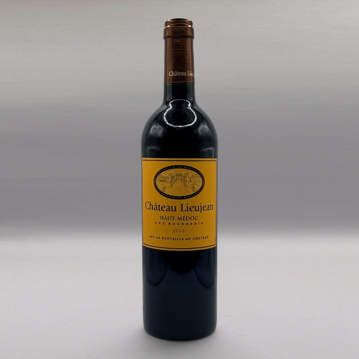 Château Lieujean, Cabernet-Merlot, Haut-Medoc, Bordeaux, France 2010