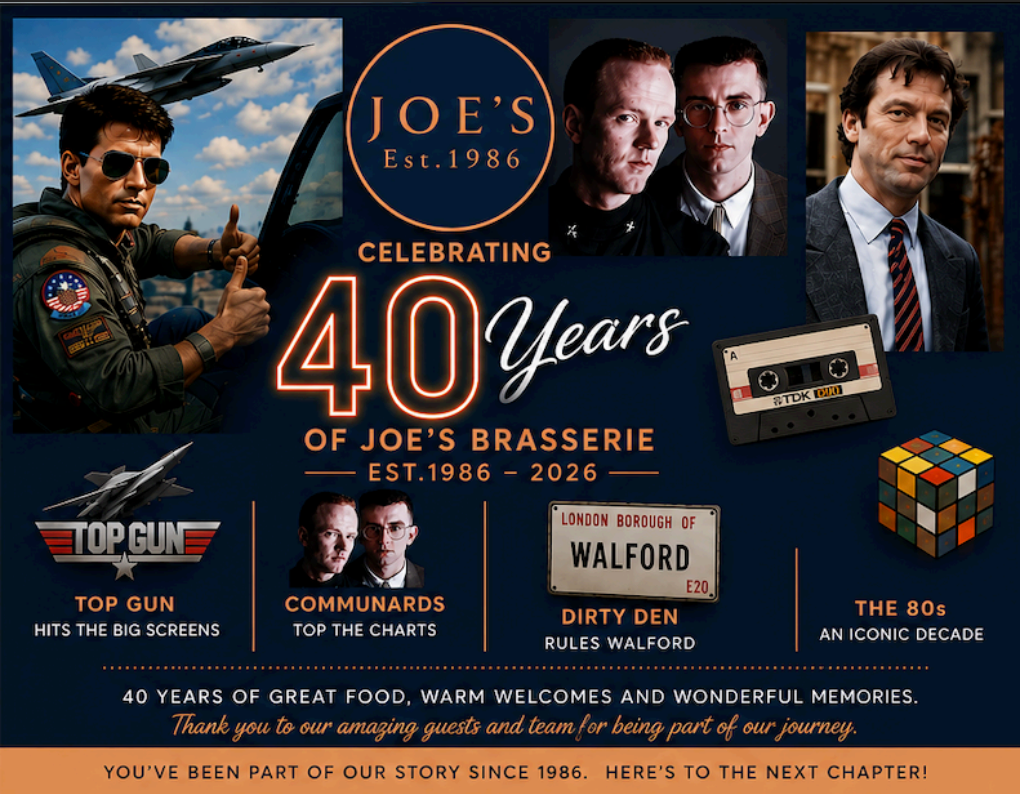 Joe's Brasserie 40th Birthday