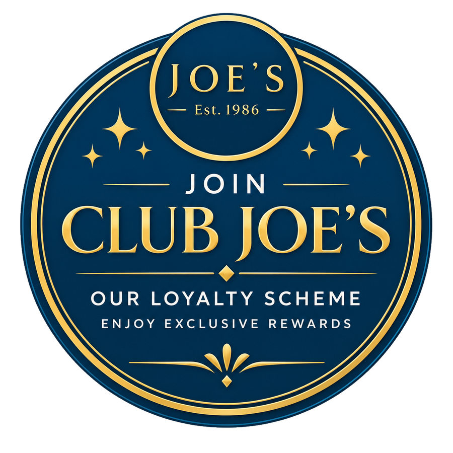 Club Joe’s loyalty scheme