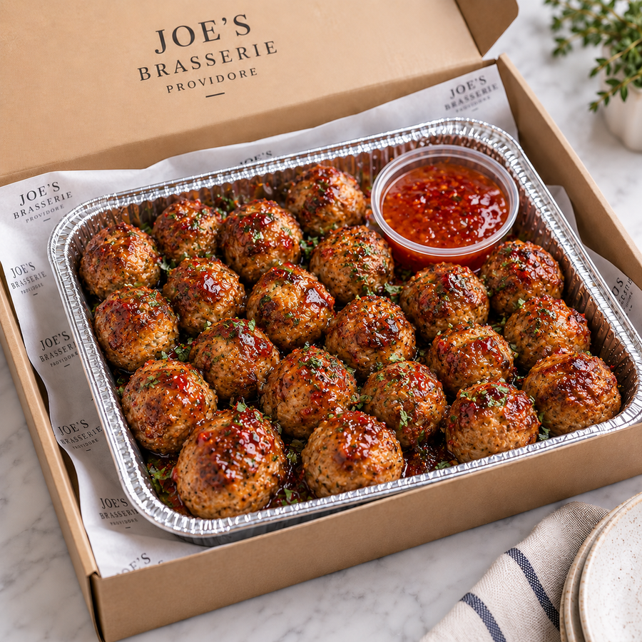 Meatballs with Sweet Chilli Jam