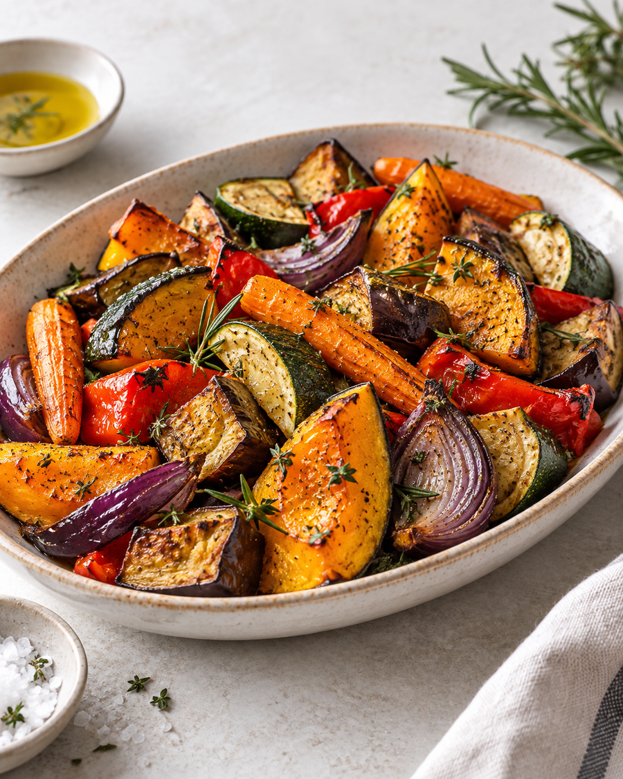 Baked Seasonal Vegetables