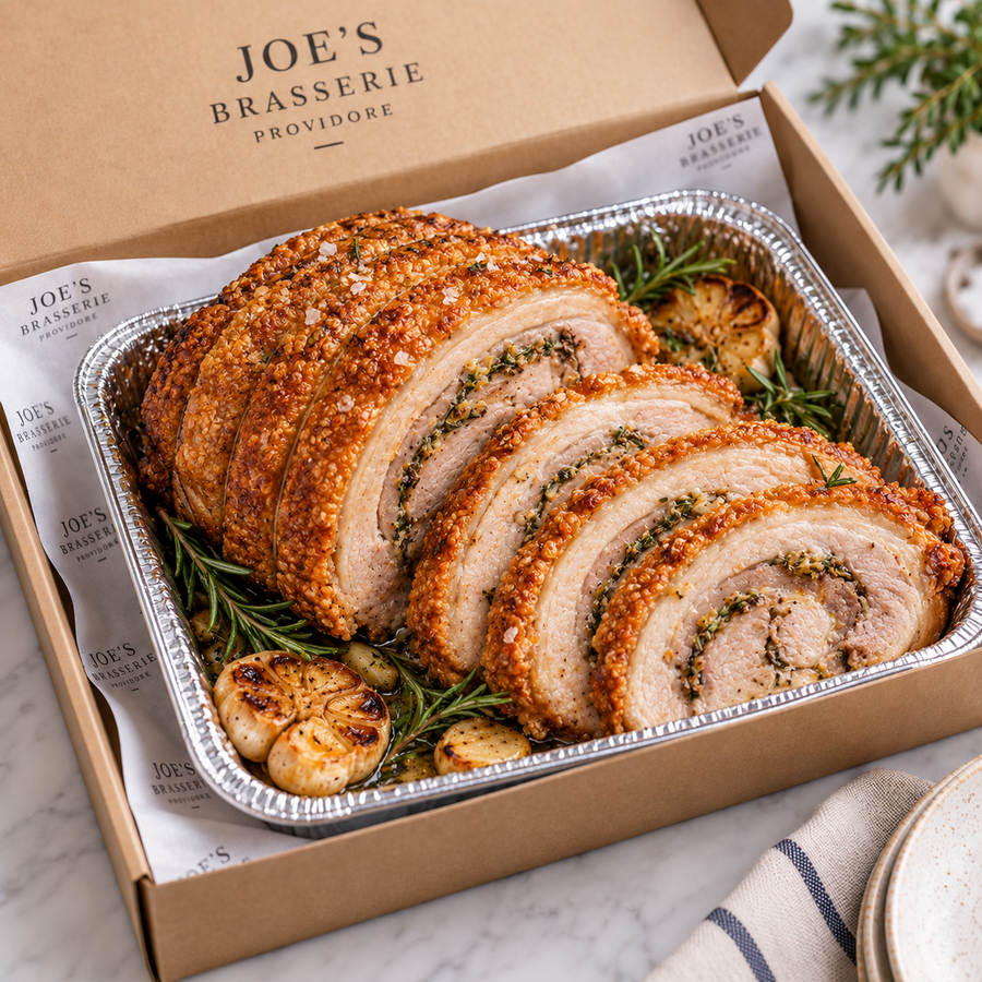 Slow-Roasted Italian Rolled Pork Belly